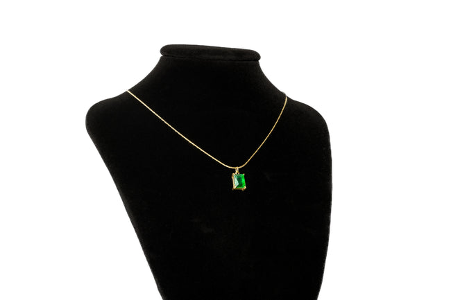 Emerald Pearl Necklace