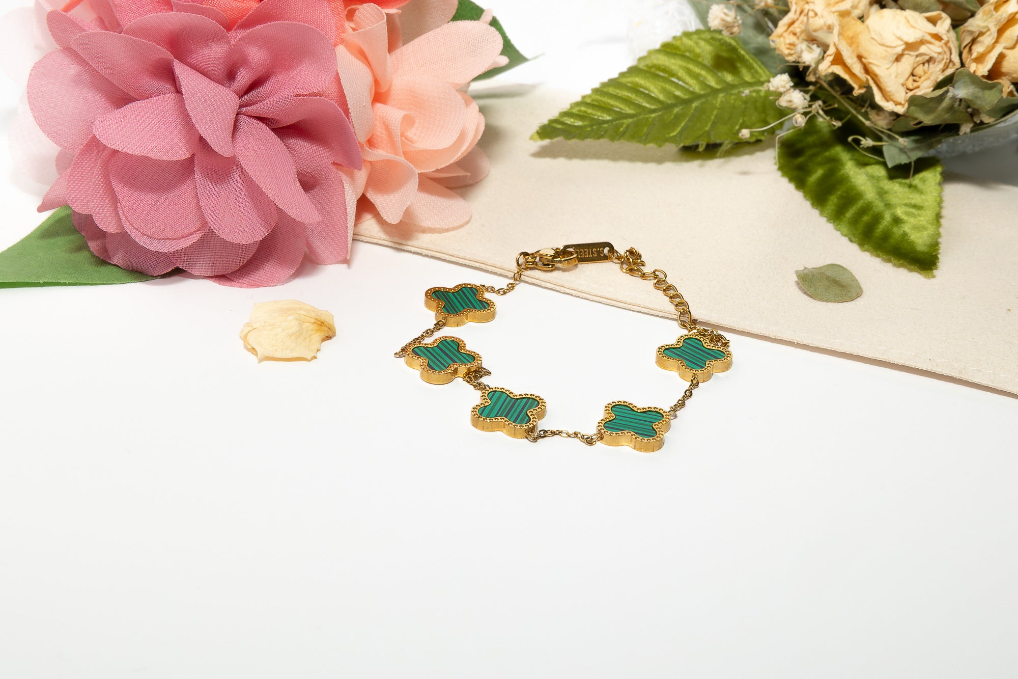 Green Bloom Bracelet
