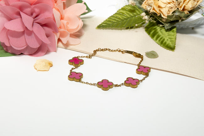 Pink Bloom Bracelet