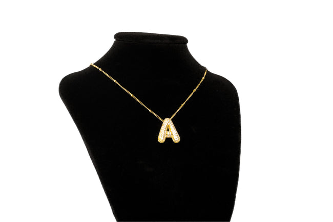 Letter A Necklace