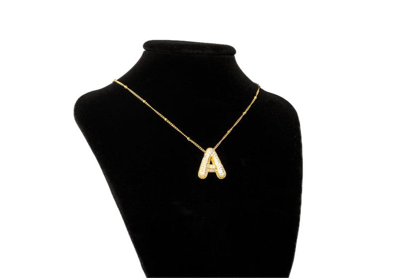 Letter A Necklace