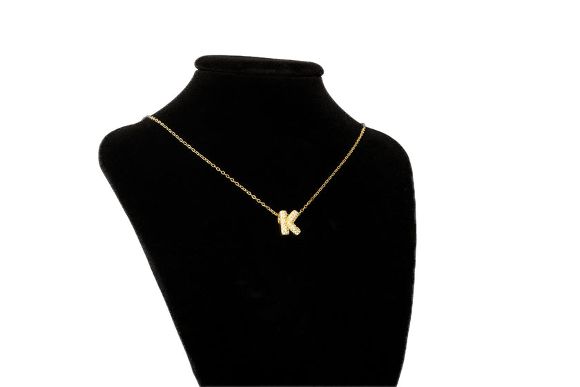 Letter K Necklace