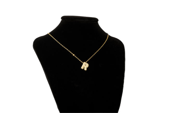 Letter R Necklace