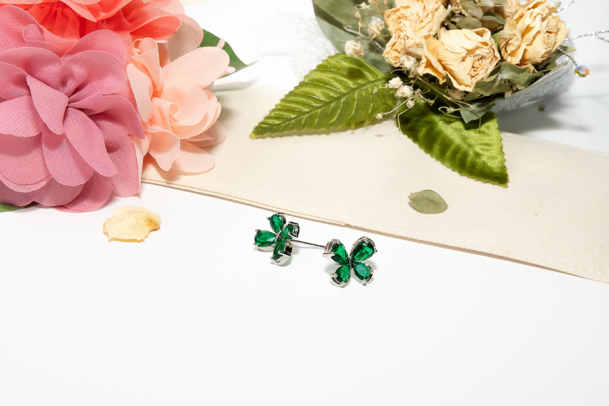 Emerald Blossom Set
