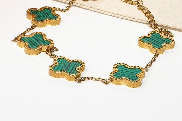 Green Bloom Bracelet