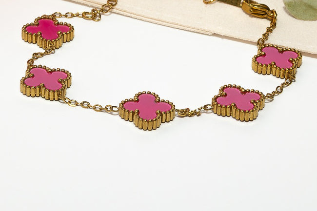 Pink Bloom Bracelet