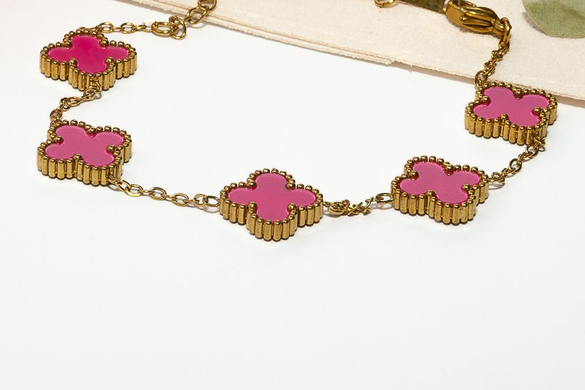 Pink Bloom Bracelet