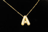 Letter A Necklace