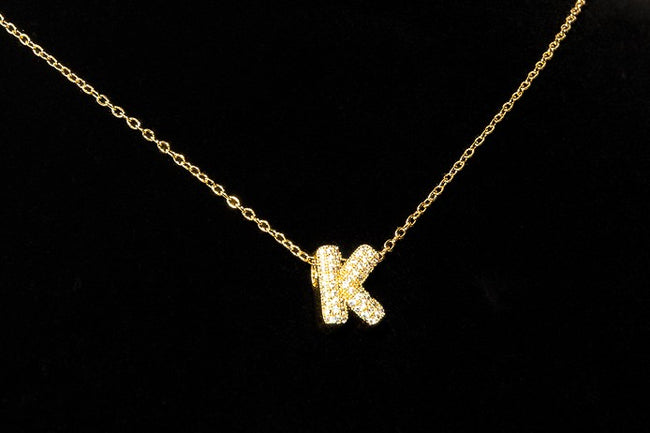 Letter K Necklace