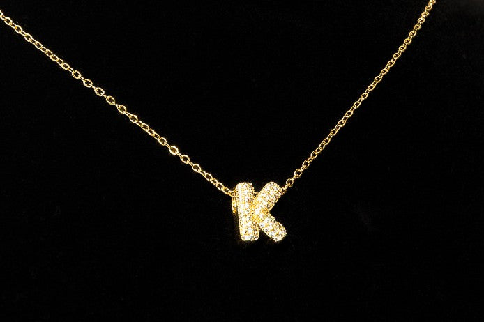 Letter K Necklace