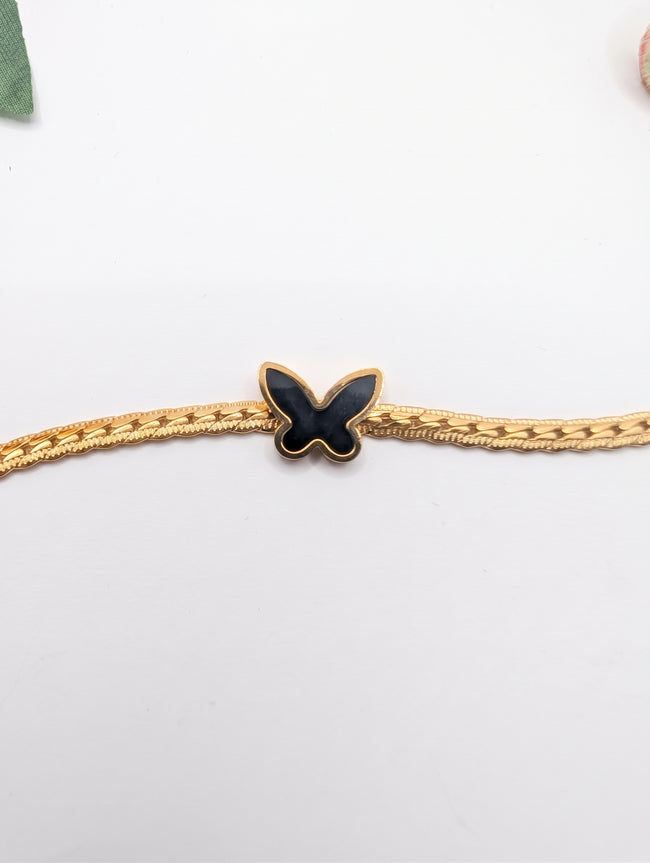 Midnight Wing Bracelet