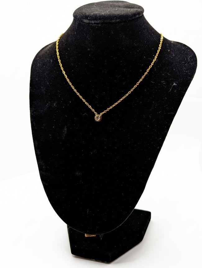 Solitaire Necklace