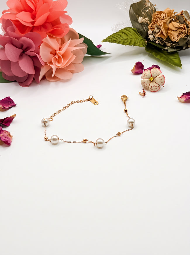 Single Pearl Bracelet