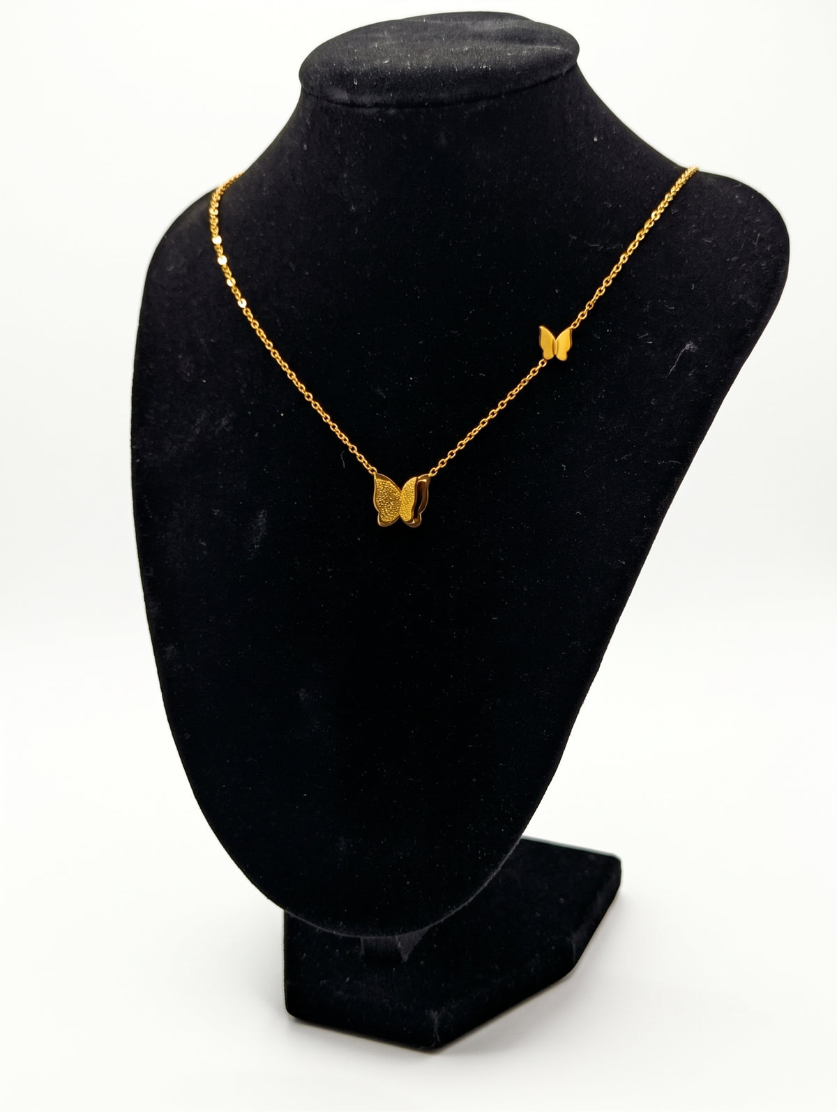 Deux Papillons Necklace