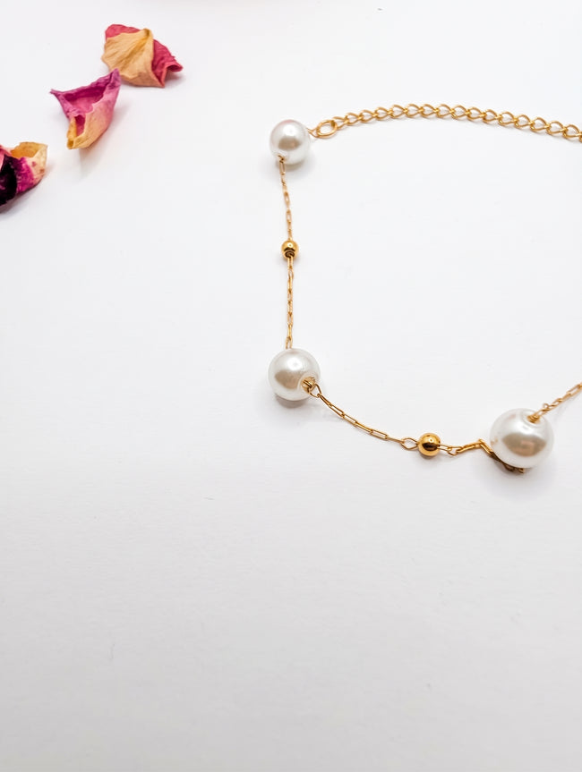 Single Pearl Bracelet