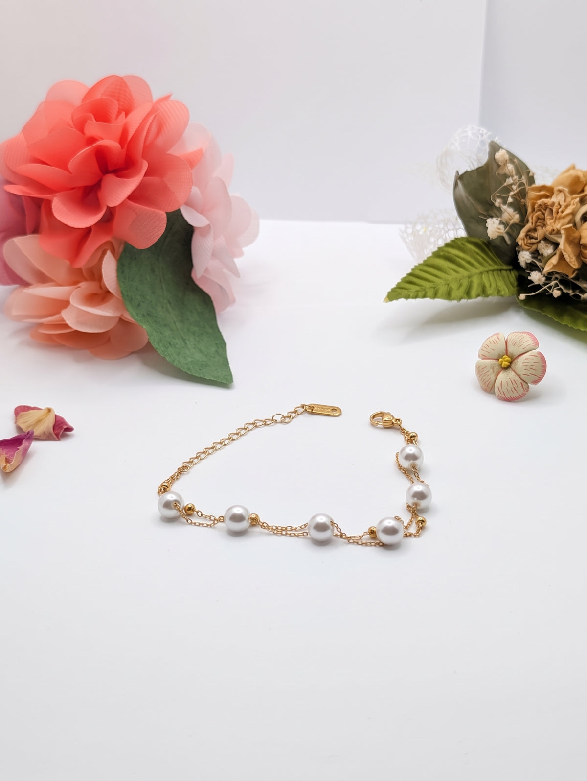 Double Pearl Bracelet