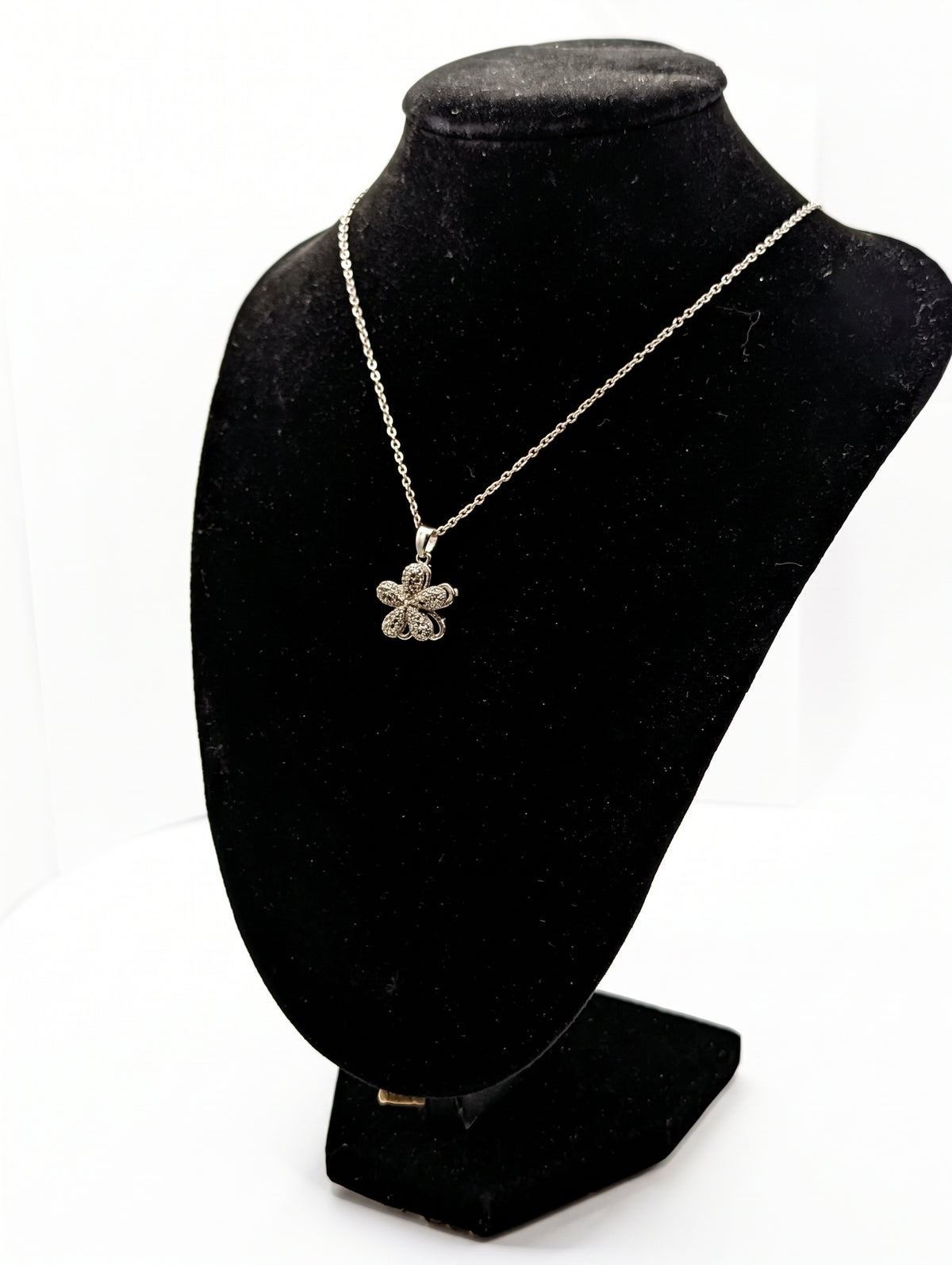 Frosted Petal Necklace