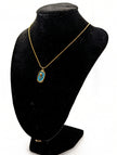 Tulipe Bleu Necklace