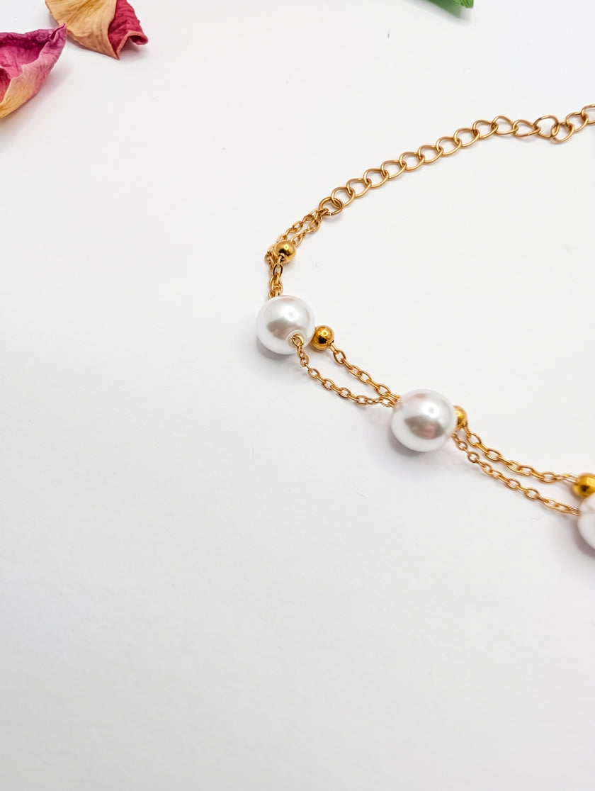 Double Pearl Bracelet