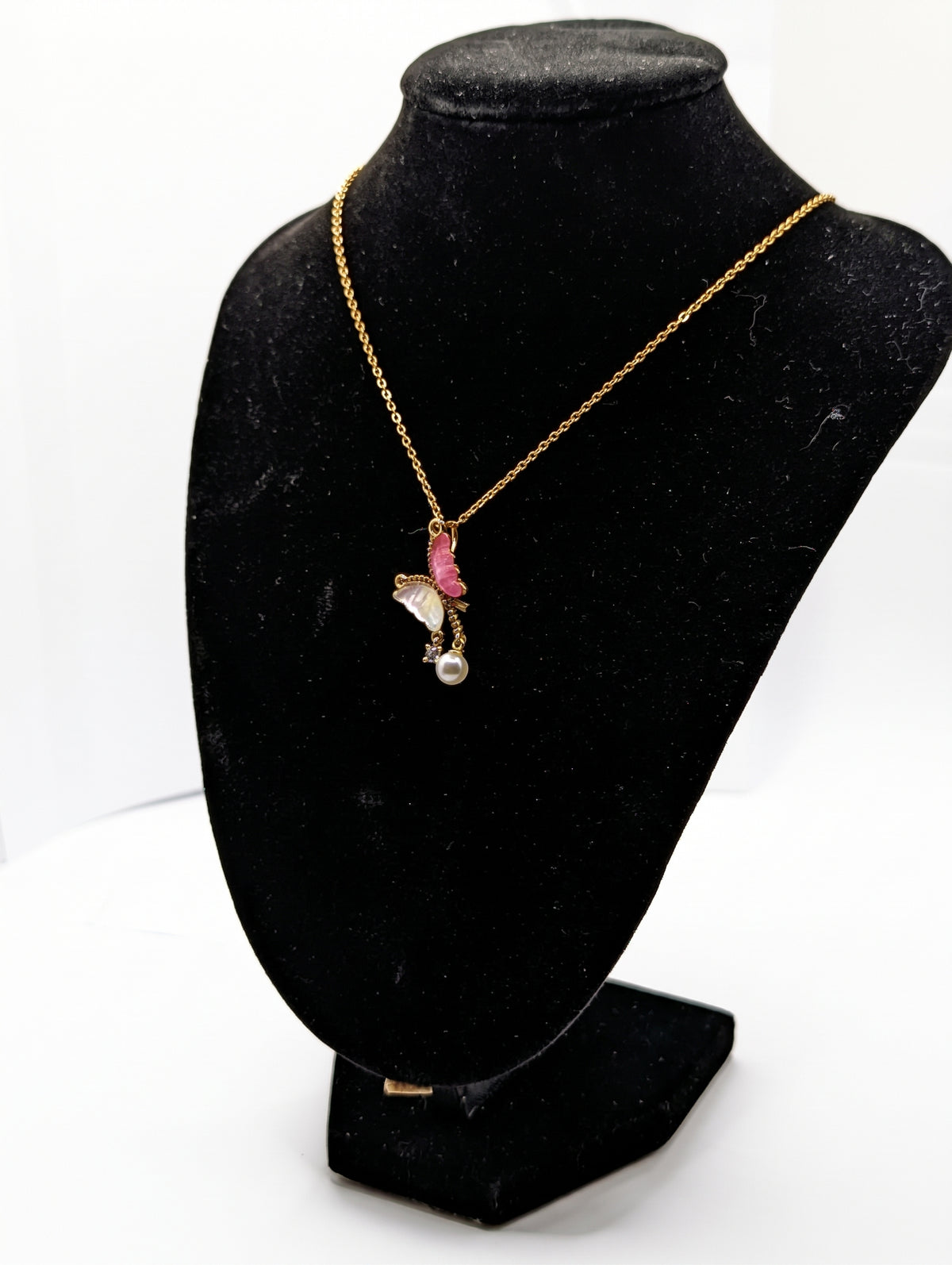Papillon Rose Necklace