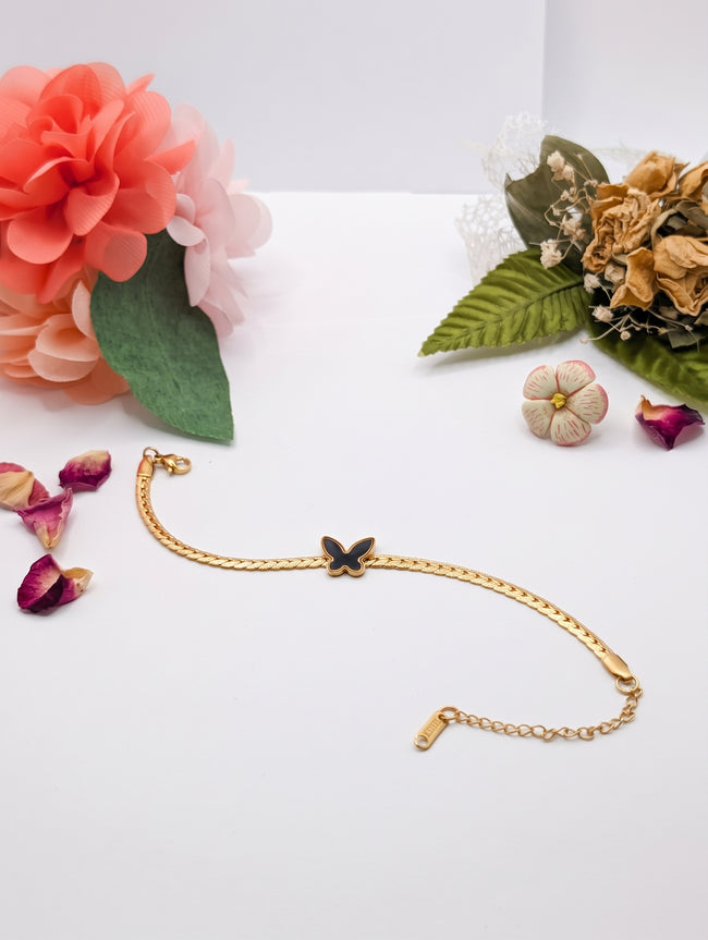 Midnight Wing Bracelet