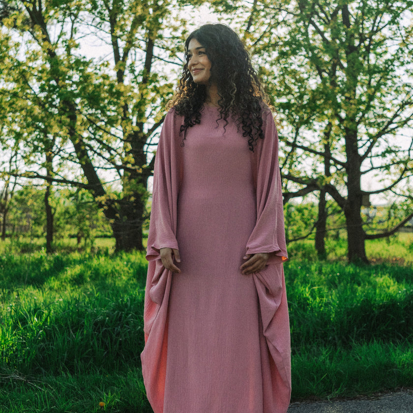 Rose Pink Abaya