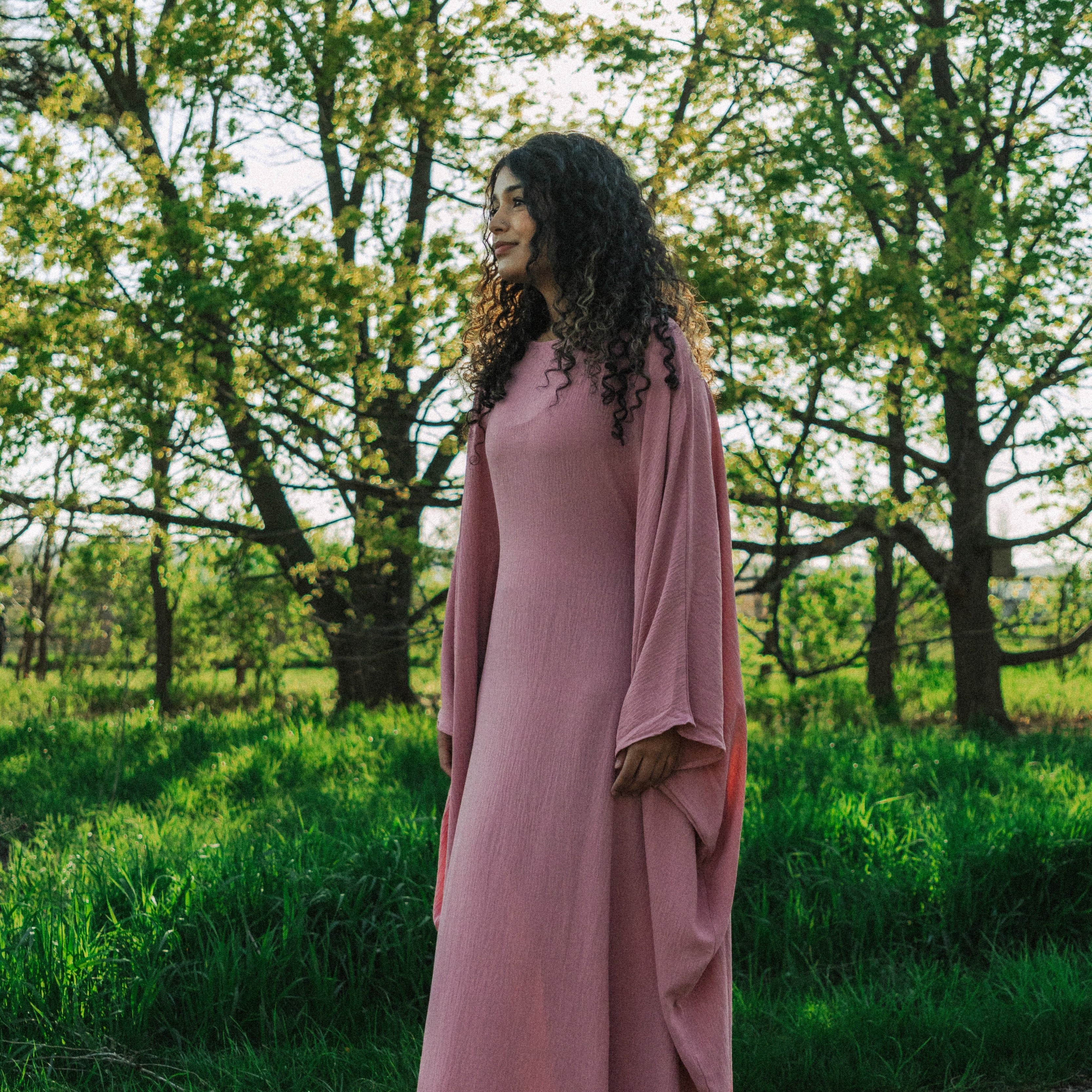 Pink Abaya
