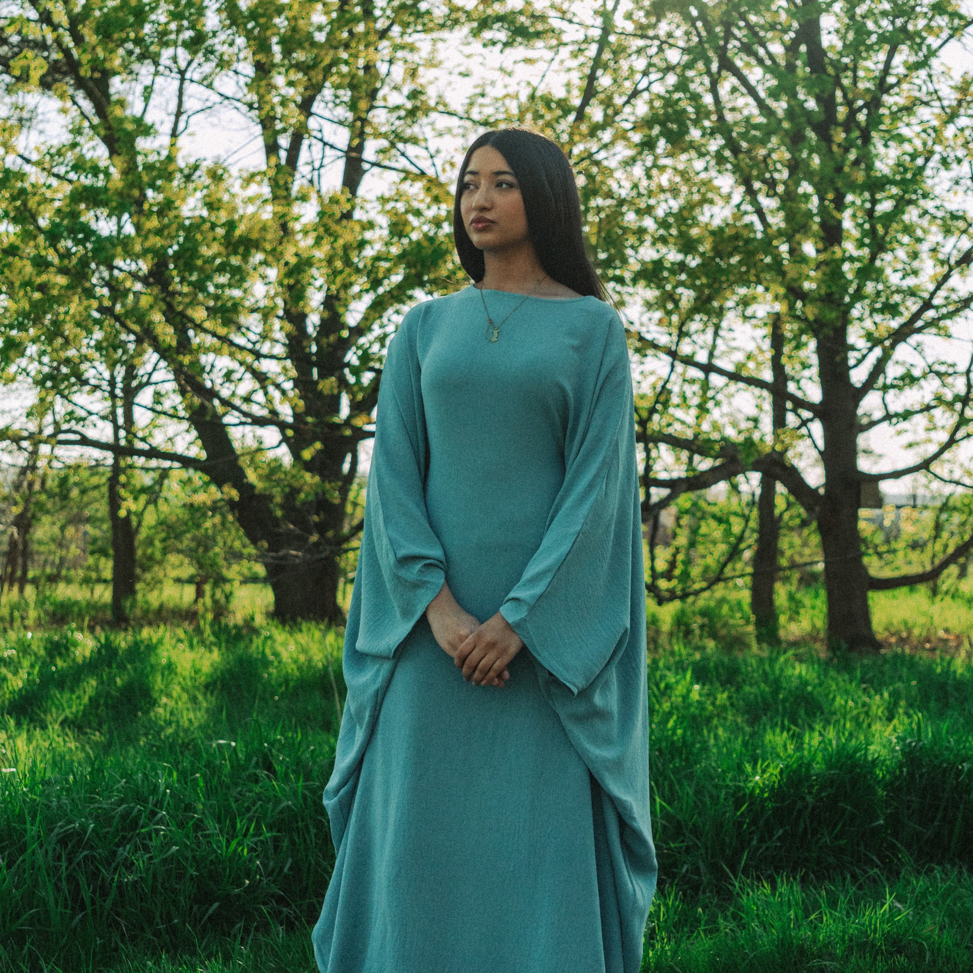 Green Abaya