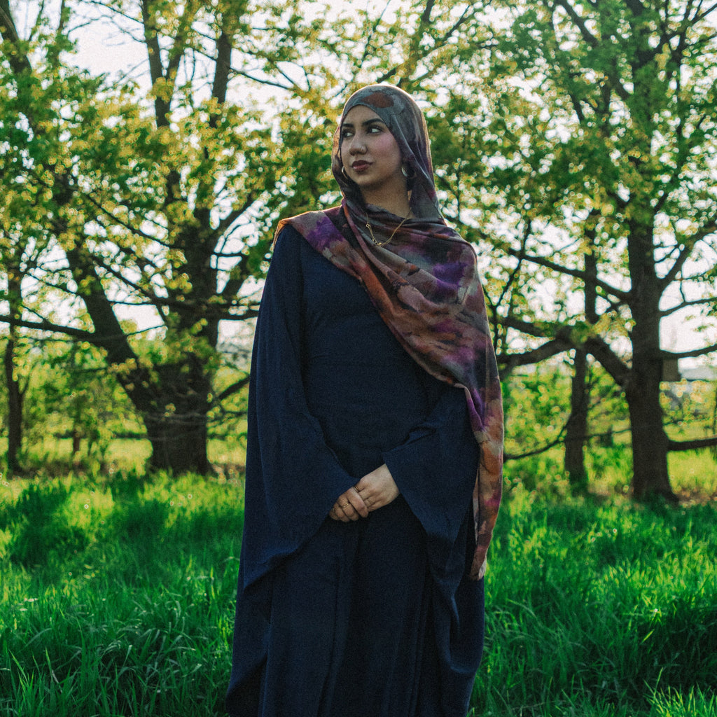 Navy Abaya