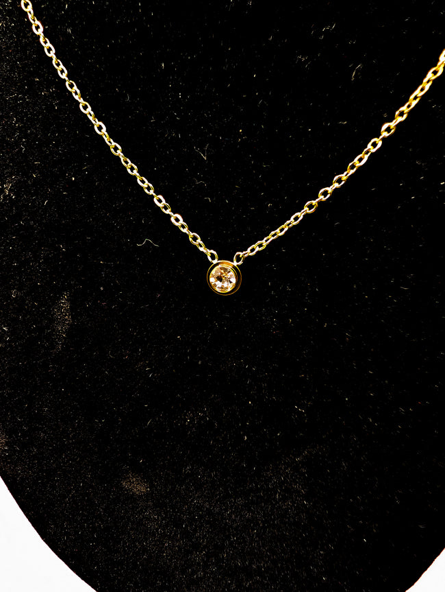 Solitaire Necklace