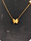 Deux Papillons Necklace