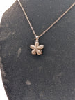 Frosted Petal Necklace