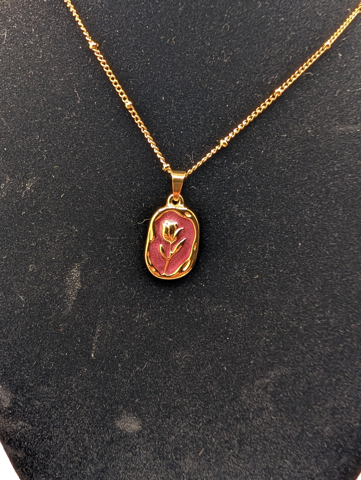 Tulipe Rouge Necklace