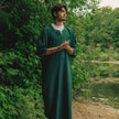 Forrest Green Moroccan Thobe