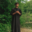 Black Moroccan Thobe