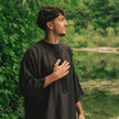 Black Moroccan Thobe